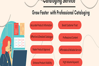 do professional product cataloguing and listing services for ecommerce platforms