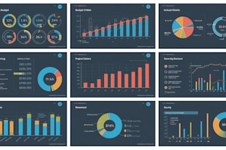 create a professional financial budget plan in excel