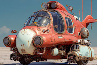 design scifi vehicles for you