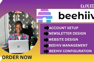 setup beehiv newsletter design landing page beehiv newsletter website