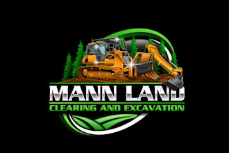 create awesome and gorgeous excavation logo design