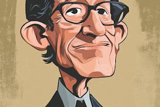 make a political cartoon art