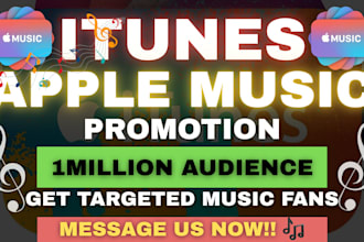 do USA targeted apple music and itunes music promotion