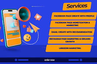 grow business with facebook, instagram and linkedin marketing