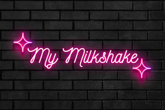 design custom neon sign, neon logo, and glowing wall art
