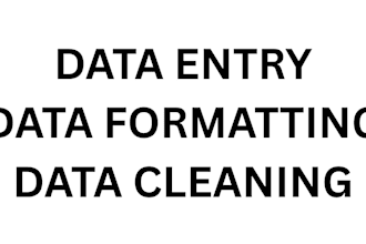enter data and write excel formulas