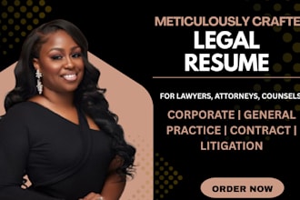 ats optimized lawyer resume, legal CV, attorney, law student, cover letter