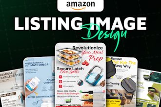 design amazon listing image or amazon product listing image