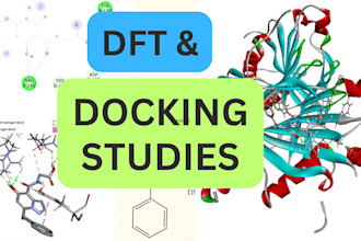 do computational chemistry projects, molecular docking and dft studies