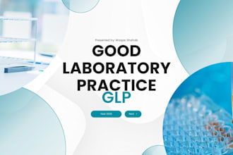 give good laboratory practice training