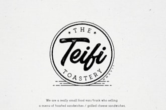 design a modern creative food kitchen or restaurant logo