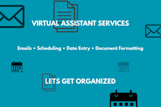 organize your emails, calendar, and documents as your VA
