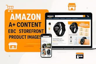 design amazon a plus content storefront ebc modules product listing images seo