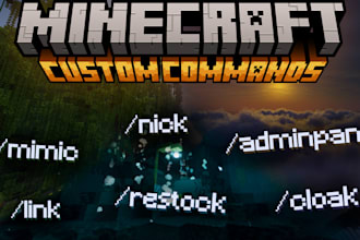code custom minecraft command plugins for your server