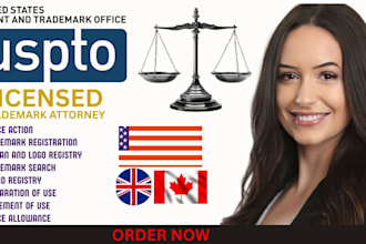 be your trademark attorney for uspto office action and filing