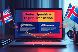 be your certified spanish to english and english to spanish translator