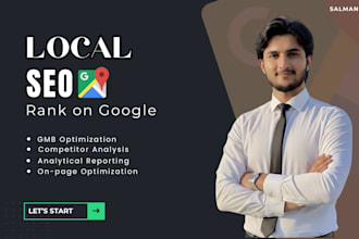 do 19,950 google maps and rank business in local 3 pack