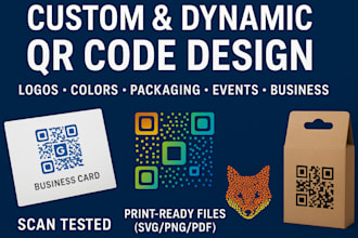design unique and dynamic qr codes with branding for websites, events, and more