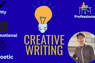 do creative writing that brings your ideas to life