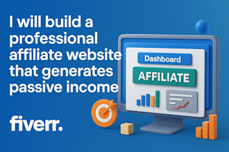 build a professional affiliate website that generates passive income