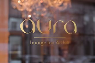 do creative moon night, drink, bar and nightclub logo design