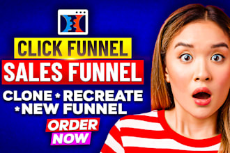 design clickfunnels sales funnel landing page