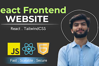 build your business website in react