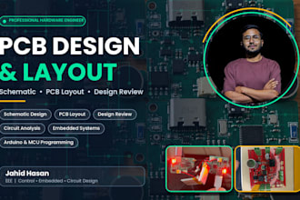 do pcb design, pcb layout design and pcb design review