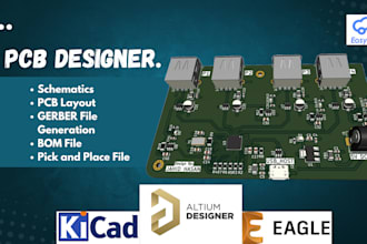 design pcbs in altium and easyeda