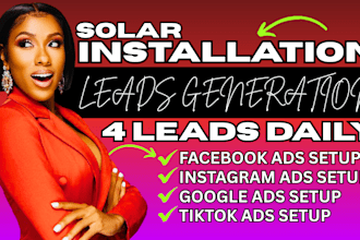 solar installation leads solar installation facebook ads solar google ads