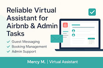 be your virtual assistant for admin tasks
