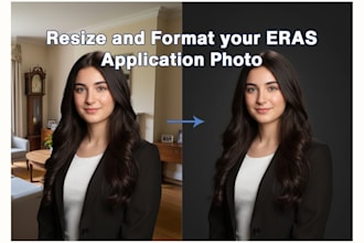 resize and format your eras application photo