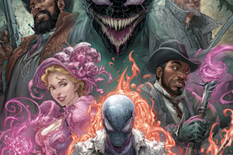 do comic cover arts for your stories