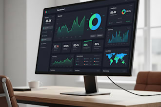 be your developer for web apps and real time data dashboards