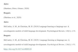 review and correct your apa 7 citations and references
