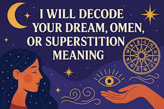 decode your dream, omen, hidden meaning, karmic patterns and spiritual messages