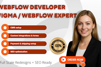 webflow expert webflow website figma to webflow,webflow design webflow developer