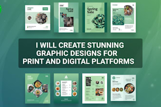 create stunning graphic designs for print and digital platforms