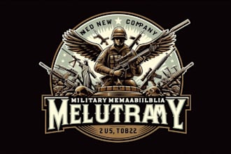 do creative military memorabilia museum logo for you with my on creativity