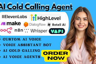 build custom ai agents with make com automation vapi, lovable ghl, chatbot, n8n