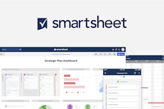build smartsheet dashboards, automation, and workflows