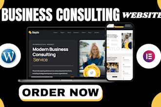 build business consulting website executive search services office plant website
