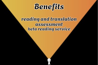 a service of beta reading