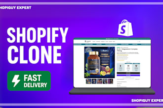 clone redesign duplicate your shopify dropshipping store