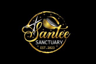 create graceful and fantastic salon logo design