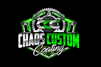 create professional and specially powder coating logo design