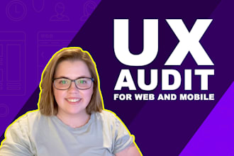 review your website and give a detailed UX audit