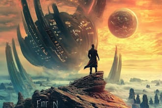 design fantasy, sci fi,  and mystery book covers