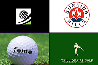 make golf club and other sports logo design