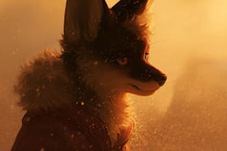 draw nsfw or sfw art of your furry or fursona  character